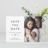 Foto van Chic Typography Save The Date