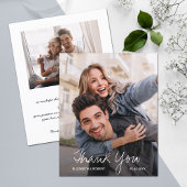 Foto van Chic Wedding Bedankt Flyer