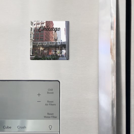 Foto van Chicago Eleved Loop Train Magneet (Insitu (Koelkast))