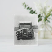 Foto van Chicago Loop City Bus 1920 Briefkaart (Staand voorkant)