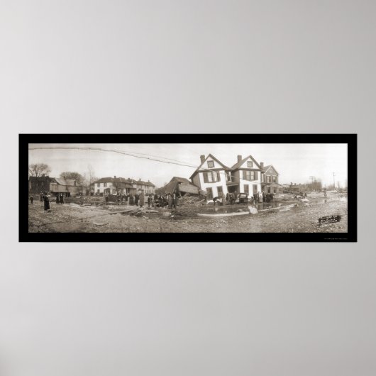 Foto van Chillicothe OH 1913 Poster (Voorkant)