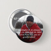 Foto van Chrisj Ronde Button 5,7 Cm (Voorkant /achterkant)