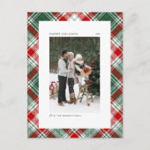 Foto van Classic Green en Red Pset Feestdagenkaart (Voorkant)