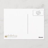 Foto van  Classy Pug Briefkaart (Achterkant)