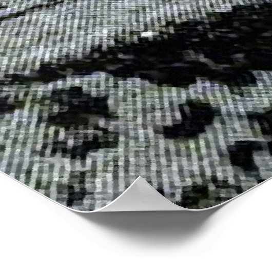 Foto van Classy Pug Poster (Hoek)