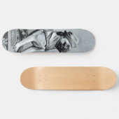 Foto van Classy Pug Skateboard (Horizontaal)