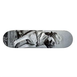 Foto van  Classy Pug Skateboard