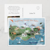 Foto van Coastal San Pedro verkennen Foto Briefkaart (Voorkant / Achterkant)