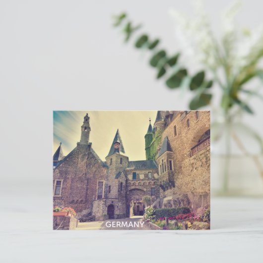 Foto van Cochem Castle Briefkaart (Staand voorkant)