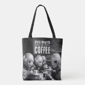 Foto van Coffee Space Inover   Tote Bag (Achterkant)