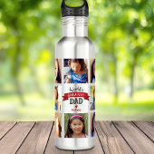 Foto van Collage DYI World's grootste pap rode ban Waterfles