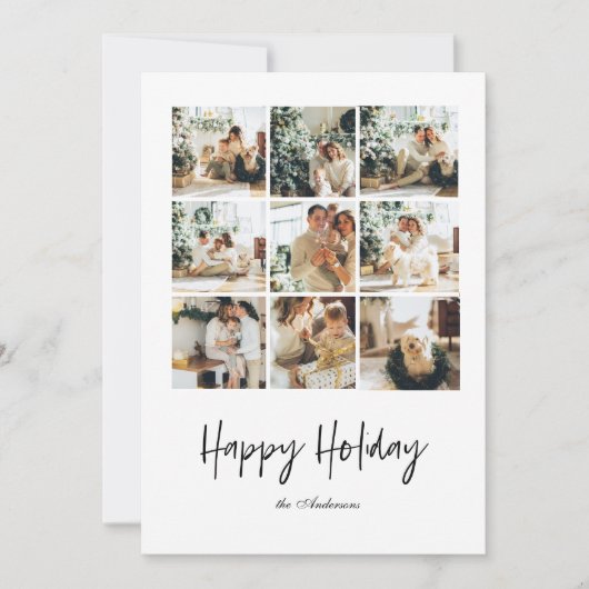 Foto van Collage Family | Fijne kerstfeestdag (Voorkant)