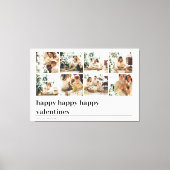 Foto van Collage Family | Fijne Valentijns Canvas Afdruk (Voorkant)