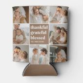 Foto van Collage Family | Gelukkig Grateful Blesse Blikjeskoeler (Voorkant)