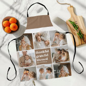 Foto van Collage Family | Gelukkig Grateful Blesse Schort