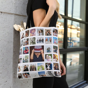 Foto van Collage Unique Personalized 33 Foto Tote Bag