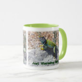 Foto van Collared Lizard Close-up op maat Mok (Voorkant rechts)