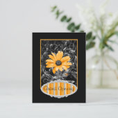 Foto van Color Splash Spring Flash African Daisy Briefkaart (Staand voorkant)