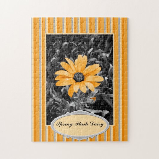 Foto van Color Splash Spring Flash African Daisy Legpuzzel (Verticaal)