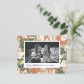 Foto van Colorful Abstract Merry Kerstmis Feestdagenkaart (Staand voorkant)