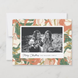 Foto van Colorful Abstract Merry Kerstmis Feestdagenkaart