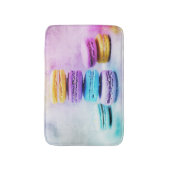 Foto van Colorful Delicious Macarons Badmat (Voorkant Verticaal)