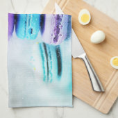 Foto van Colorful Delicious Macarons Theedoek (Quarter Fold)