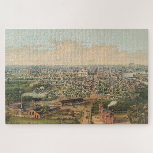  foto van Columbus OH (1867) Legpuzzel (Horizontaal)