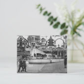  foto van Coney Island Briefkaart (Staand voorkant)