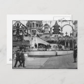  foto van Coney Island Briefkaart (Voorkant / Achterkant)