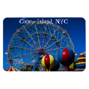 Foto van Coney Island New York City Magneet