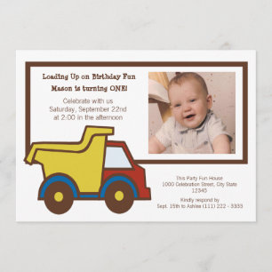 Foto van Construction Fun Dumptruck Kaart
