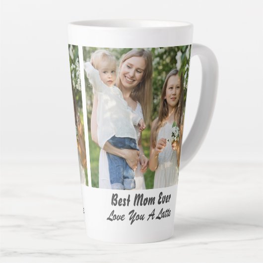 Foto van Cool Best Mam Ever Moederdag Latte Mok (Rechterhoek)