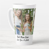 Foto van Cool Best Mam Ever Moederdag Latte Mok (Linkerhoek)