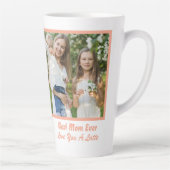 Foto van Cool Best Mam Ever Moederdag Latte Mok (Rechts)