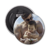 Foto van Cool Best Pap Ever Button Flesopener (Voorkant)