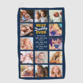 Foto van Cool Best Papa Ever Golfhanddoek (Voorkant)