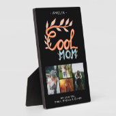 Foto van Cool Mam Hand Lettering Moederdag 4 Fotoplaat (Zijkant)