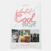 Foto van Cool Mam Hand Lettering Moederdag 4 Theedoek (Verticaal)