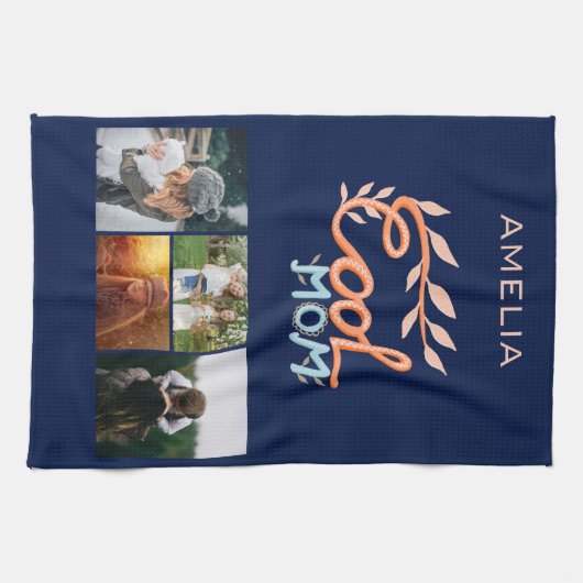 Foto van Cool Mam Hand Lettering Moederdag 4 Theedoek (Horizontaal)