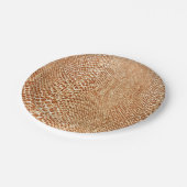 Foto van Cool Tan Snake Skin Papieren Bordje (Gekanteld)