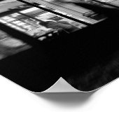 Foto van Cool, urban modern Parisian night Poster (Hoek)