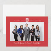 Foto van Corporate Kantoor Feestdagenkaart (Voorkant / Achterkant)