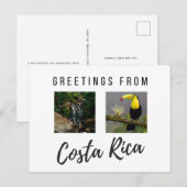 Foto van Costa Rica Briefkaart (Voorkant / Achterkant)