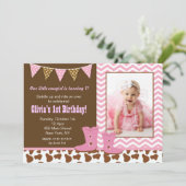 Foto van Cowgirl Kaart (Staand voorkant)