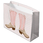 Foto van Cowgirl Pink Groot Cadeauzakje (Achterkant Gekanteld)