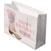 Foto van Cowgirl Pink Groot Cadeauzakje (Voorkant Gekanteld)