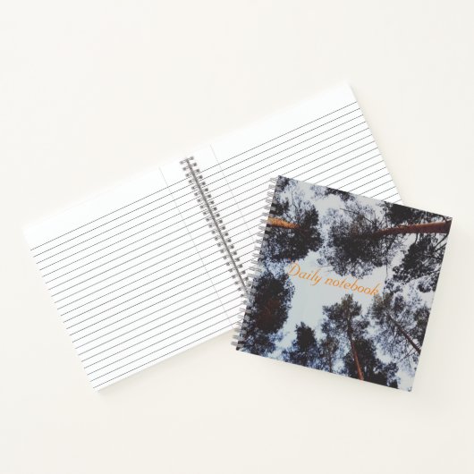 Foto van Cozy Bomen Notitieboek (Binnen)