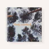 Foto van Cozy Bomen Notitieboek (Voorkant)