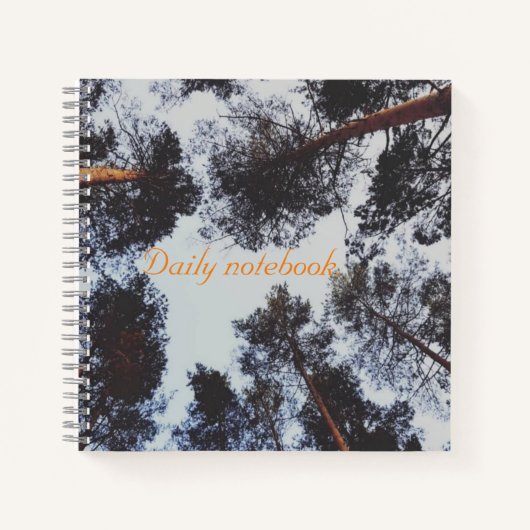 Foto van Cozy Bomen Notitieboek (Voorkant)